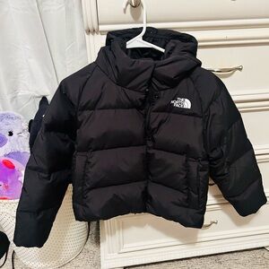 The North Face Black Hooded Puffer Jacket